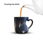 Magic Mug with heart Handle