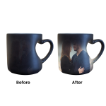 Magic Mug with heart Handle